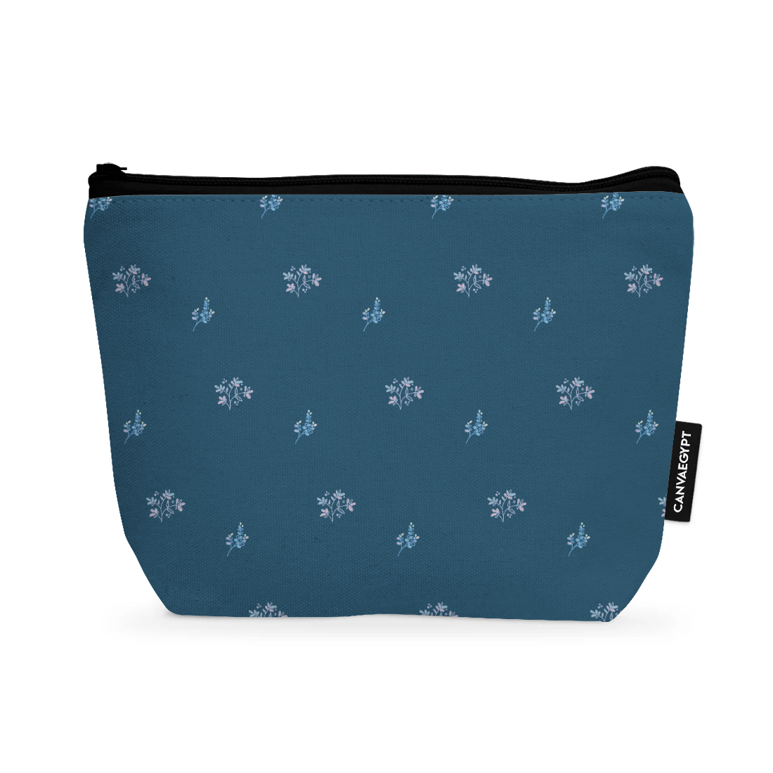 Tiny Blooms Makeup Bag – شنطة ميكب بتصميم فني – ECADRA