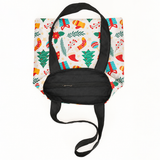 ToteBag Christmas – open flat view, full print – ECADRA