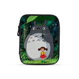 Totoro Girle design printed on a tablet sleeves — ECADRA