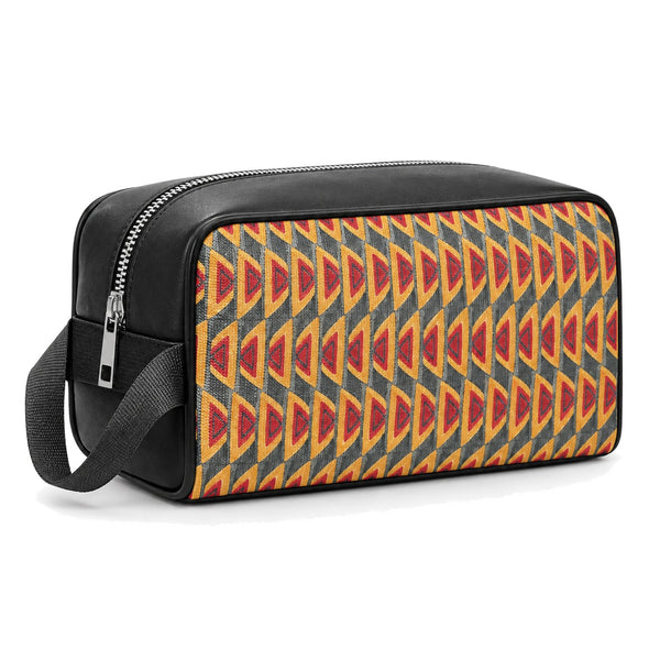 Travel Case African Pattern 3 – شنطة ميكب للسفر مرسوم عليها نقشة أفريقي – ECADRA
