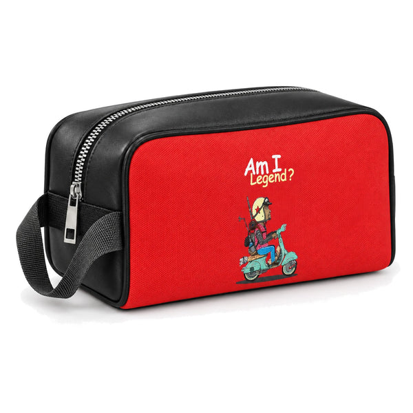 Travel Case Am I legend – شنطة ميكب للسفر مكتوب عليها – ECADRA