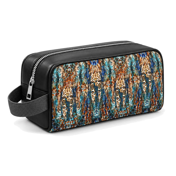 Travel Case Animal Skins 2 – شنطة ميكب للسفر مرسوم عليها حيوانات – ECADRA