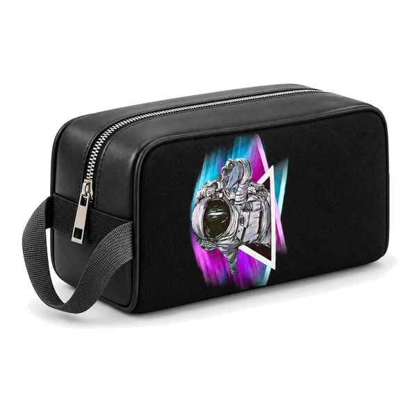 Travel Case Astronaut – شنطة ميكب للسفر مرسوم عليها رسومات فضاء – ECADRA