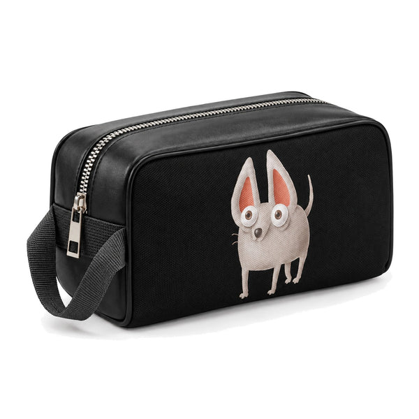 Travel Case Chihuahua – شنطة ميكب للسفر مرسوم عليها كلاب – ECADRA