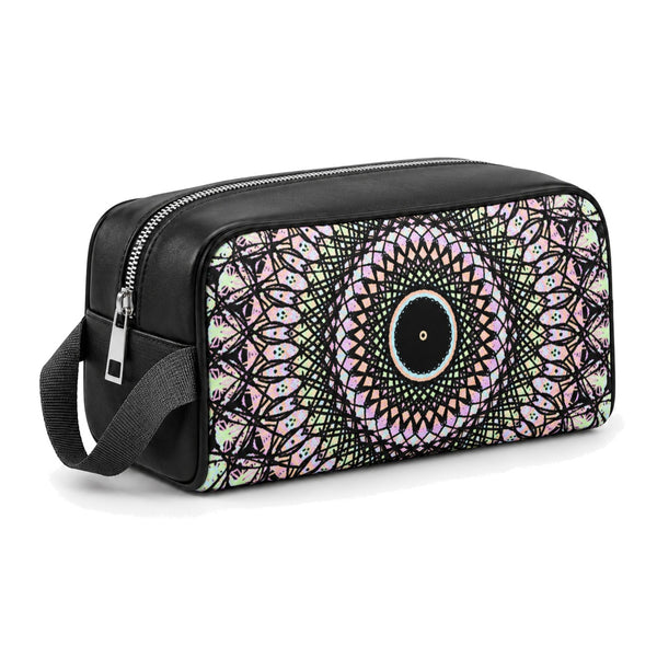 Travel Case Colorful Mandala – شنطة ميكب للسفر مرسوم عليها ماندالا – ECADRA