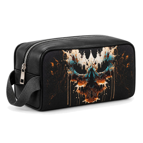 Travel Case Rorschach Face – شنطة ميكب للسفر مرسوم عليها بنات – ECADRA