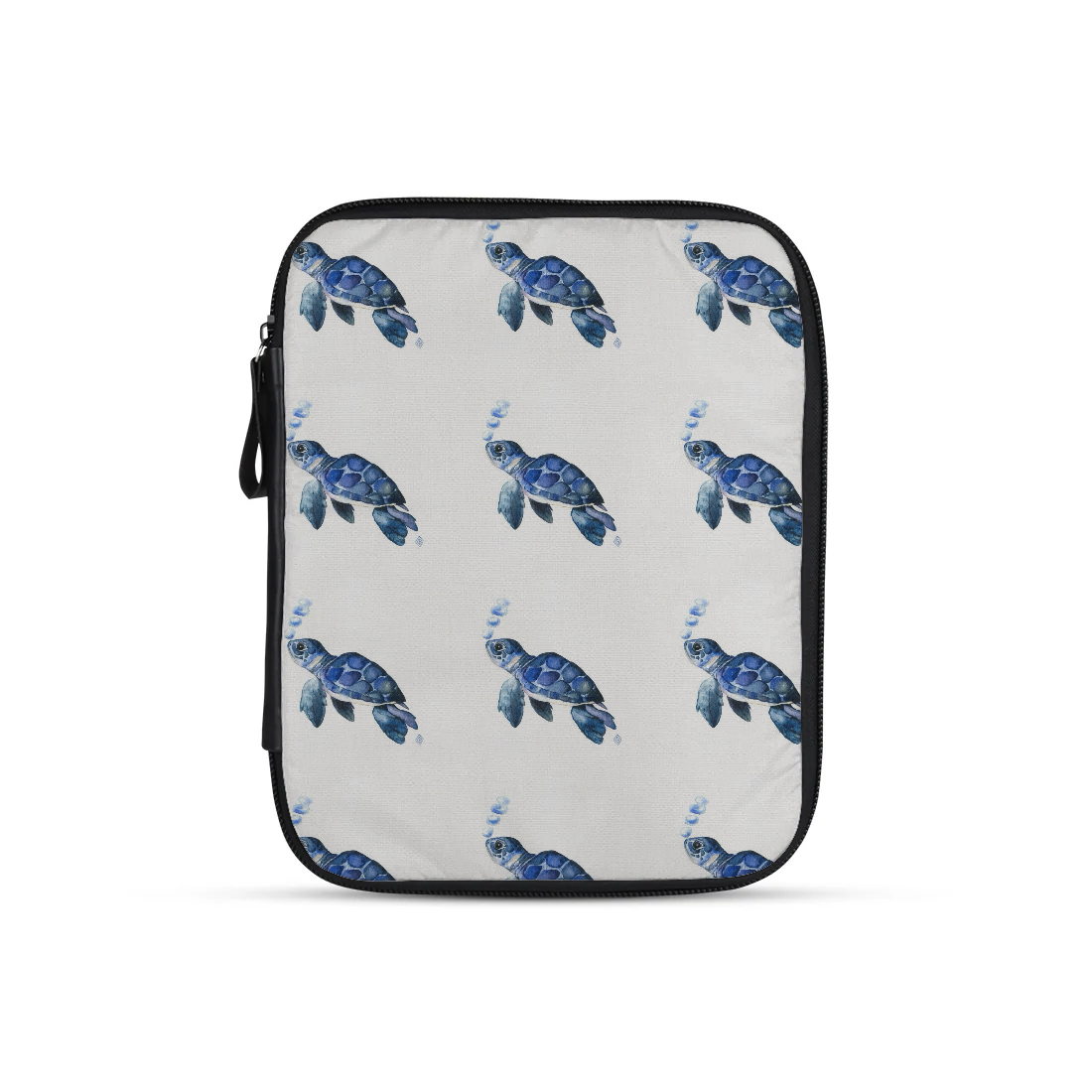 Turtle design printed on a tablet sleeves — ECADRA