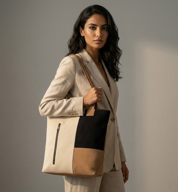 Jetset Mood Tote – Bold, Sleek, Ready to Go - 1