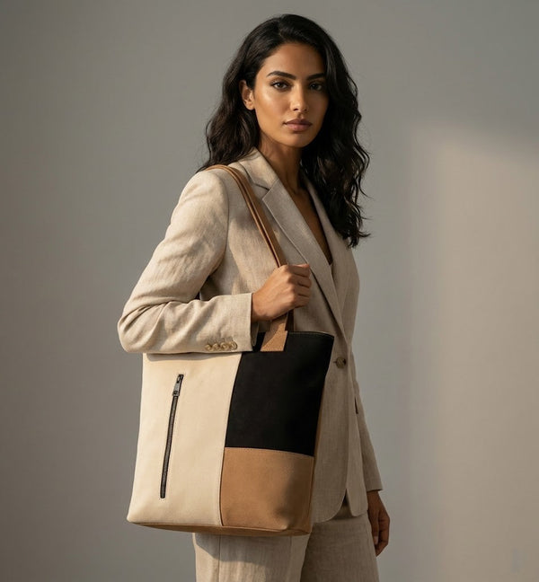 Jetset Mood Tote – Bold, Sleek, Ready to Go