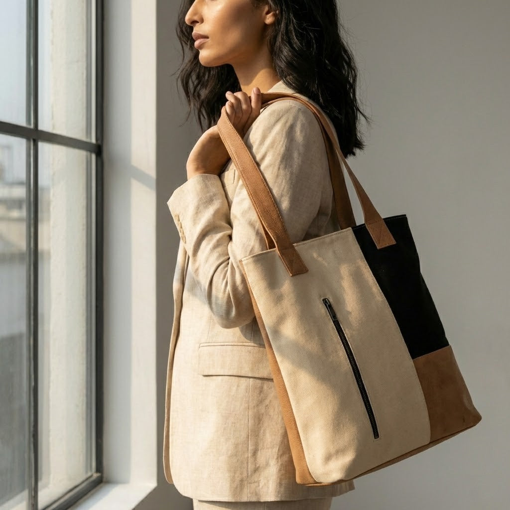 Jetset Mood Tote – Bold, Sleek, Ready to Go - 3