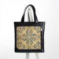 Leather Tote bag Artisan Arabic Calligraphy