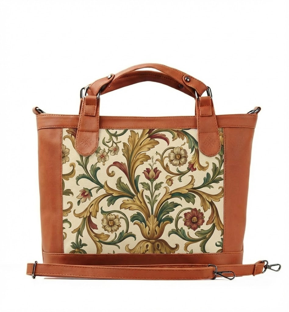 Havana Haute Handbag Vintage William Morris Acanthus - 1
