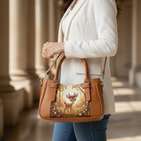 Havana Curve Satchel – Sweet Watercolor Baby Deer - 6