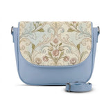 Blue Messenger Crossbody Soft Floral Pastel - 1