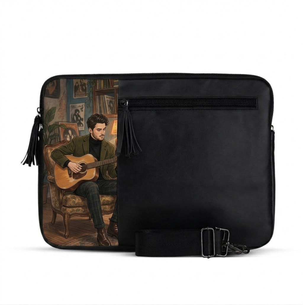 Vivid Laptop Sleeve Acoustic Singer Guitarists - 1