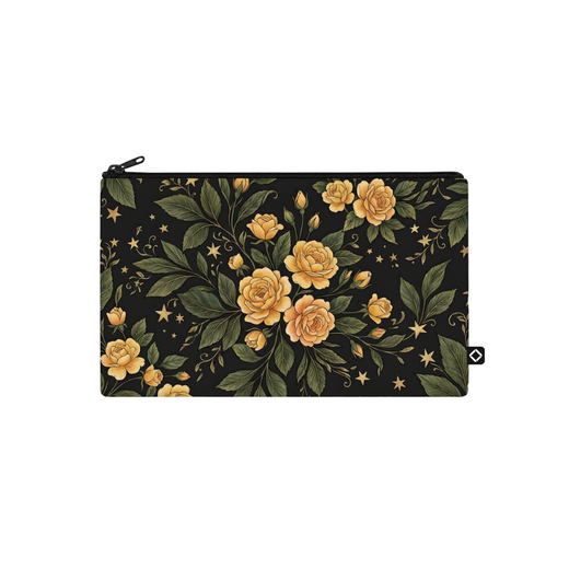 Vintage Golden Roses design printed on a accessories — ECADRA