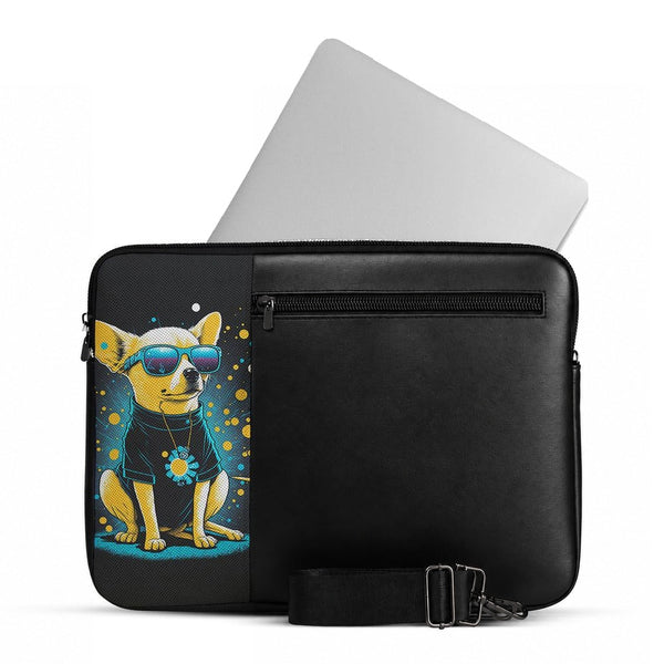 Vivid Laptop Sleeve Dog – جراب لابتوب مرسوم عليه كلاب – ECADRA