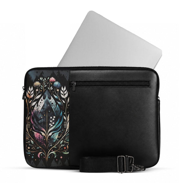 Vivid Laptop Sleeve Flowers – جراب لابتوب مرسوم عليه ورد – ECADRA