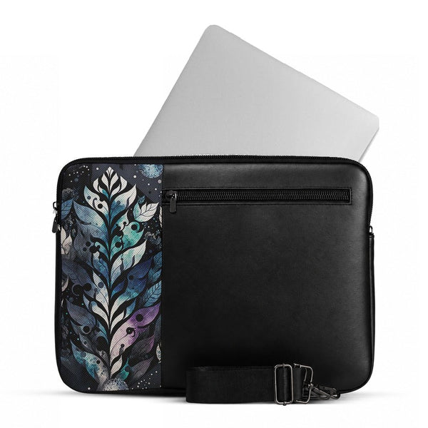 Vivid Laptop Sleeve Tree Leafs – جراب لابتوب مرسوم عليه ورق شجر – ECADRA