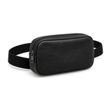 Side Quest Belt Bag – Black – three-quarter view – ECADRA