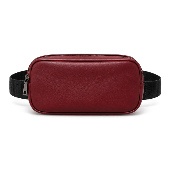 Side Quest Belt Bag – Burgundy – belt bag for women, Burgundy – شنطة وسط حريمي – ECADRA