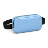 Side Quest Belt Bag – Light Blue – three-quarter view – ECADRA