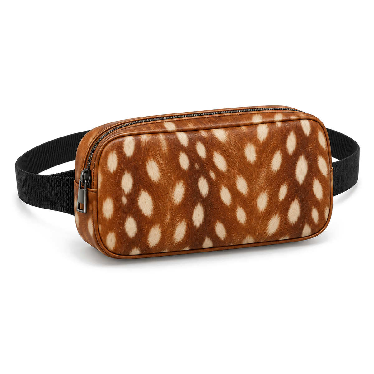 Side Quest Belt Bag – Fawn – three-quarter view – ECADRA