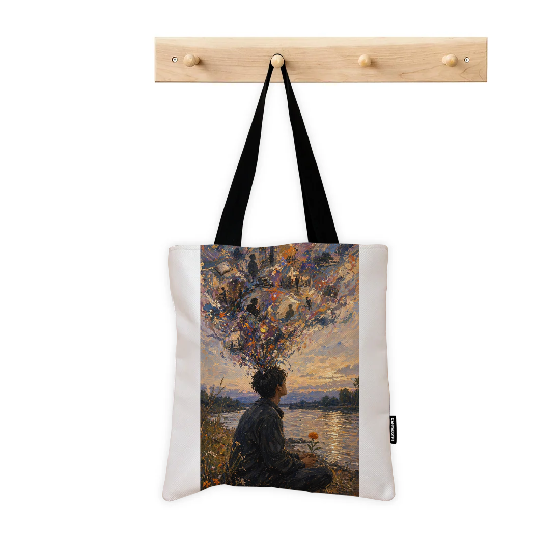 Wild Horizon design printed on a bags — ECADRA