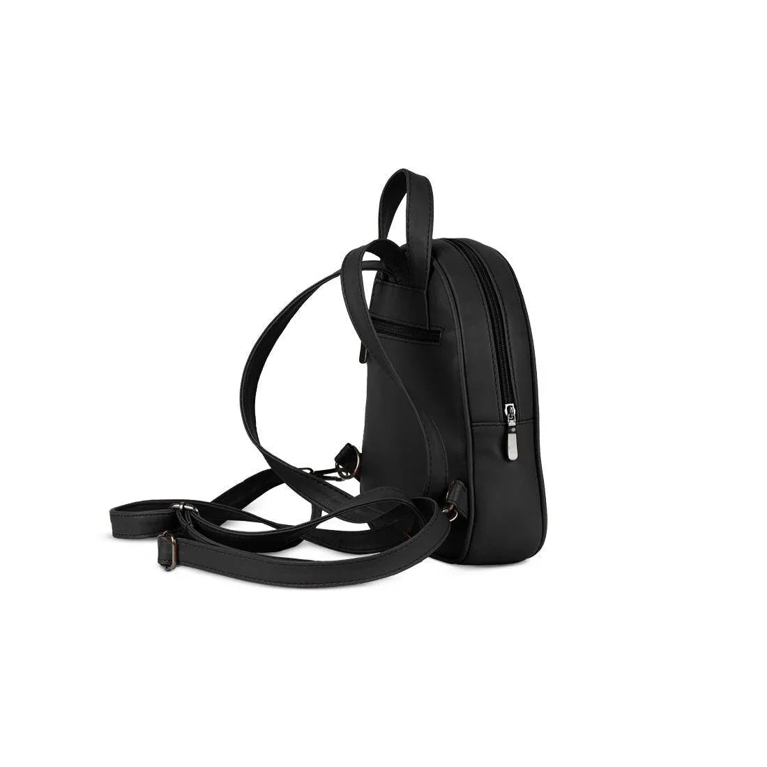 Black O Mini Backpacks Palestine flower - CANVAEGYPT