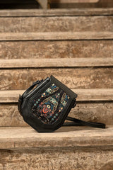 Black Polygon Crossbags Agy - CANVAEGYPT