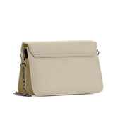 Beige Mini Embossed Chain Bag Palm - CANVAEGYPT