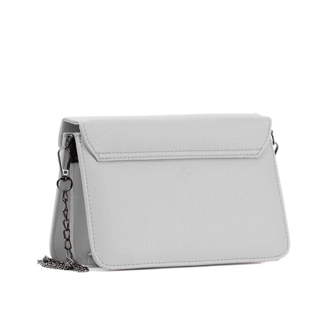 White Mini Embossed Chain Bag Creative Skin - CANVAEGYPT