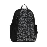 Black Mixed Backpack Einstein - CANVAEGYPT