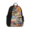 Black Mixed Backpack Good Times