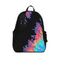 Black Mixed Backpack Hexagon