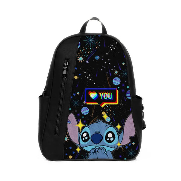 Black Mixed Backpack Stitch - CANVAEGYPT