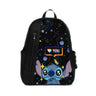 Black Mixed Backpack Stitch
