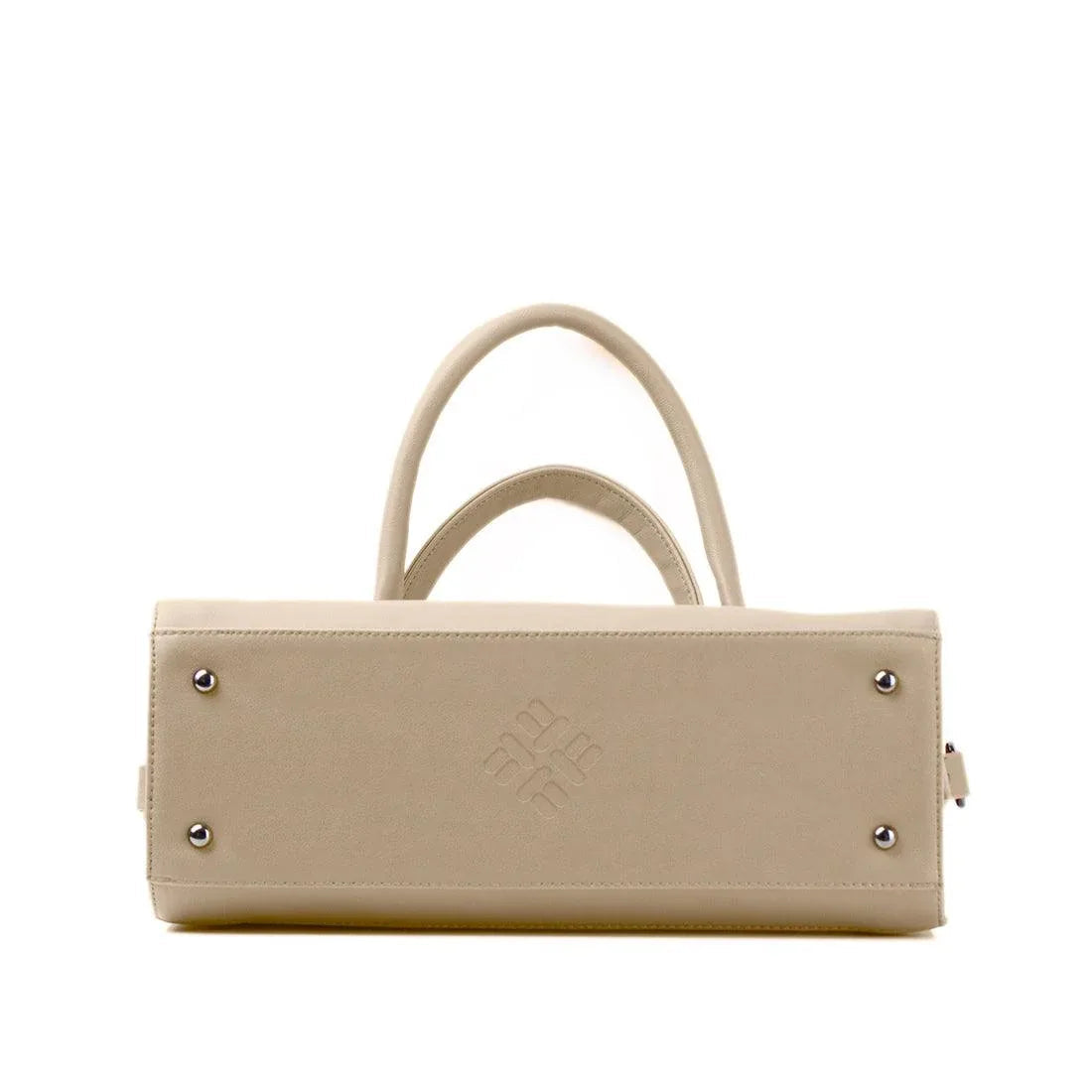 Beige Travel Hobo Bag Geo - CANVAEGYPT