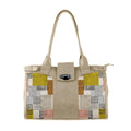 Beige Double Handle Large Bag Block