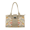 Beige Double Handle Large Bag Forest
