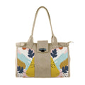 Beige Double Handle Large Bag Pattern