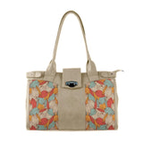 Beige Double Handle Large Bag Romantic autumn - CANVAEGYPT