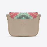 Beige Messenger Crossbody Arrows - CANVAEGYPT