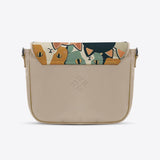 Beige Messenger Crossbody Kitties - CANVAEGYPT