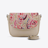 Beige Messenger Crossbody Spotted - CANVAEGYPT
