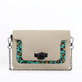 Beige Mini Embossed Chain Bag Creative Skin - CANVAEGYPT