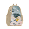 Beige Mixed Backpack Fly With Me