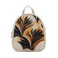 Beige O Mini Backpacks Flower Of Heaven