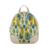 Beige O Mini Backpacks Indian cucumbers - CANVAEGYPT