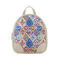 Beige O Mini Backpacks Mozaic